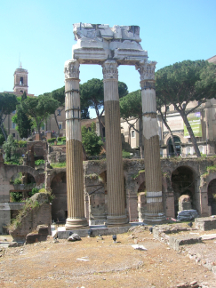 Tempio di Venere Genitrice. Foro di Cesare